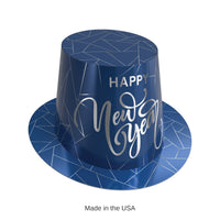 25 Pack Bulk Midnight Blue New Year Hi-Hat One Size