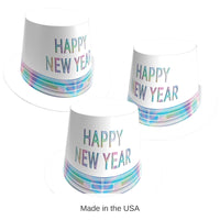 25 Pack Bulk New Year's Eve Razzle Dazzle Hi-Hat