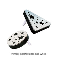 20 Pack Bulk New Year's Eve Plastic Metallic Noisemakers black & silver