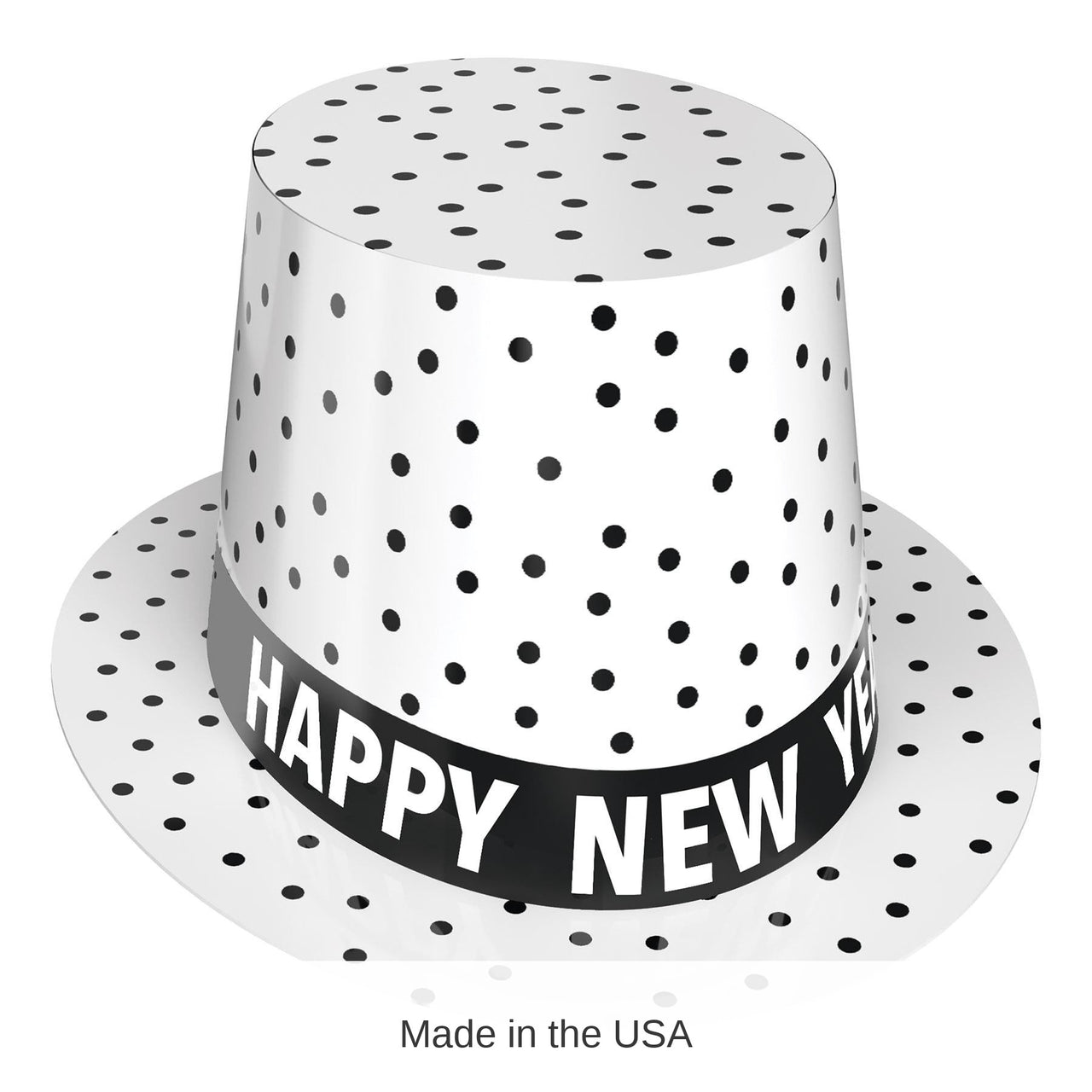 25 Pack Bulk New Year Tux Hi-Hat