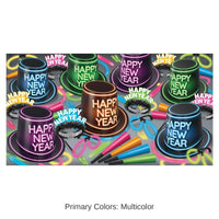 Glowing New Year Party Kit for 50 People