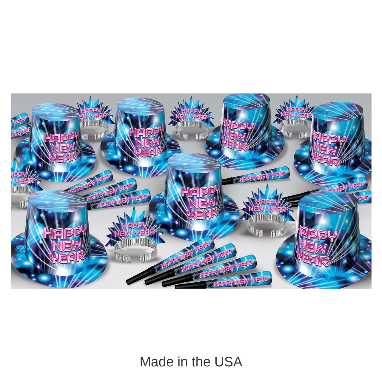New Year's Rave Party Kit for 50 People