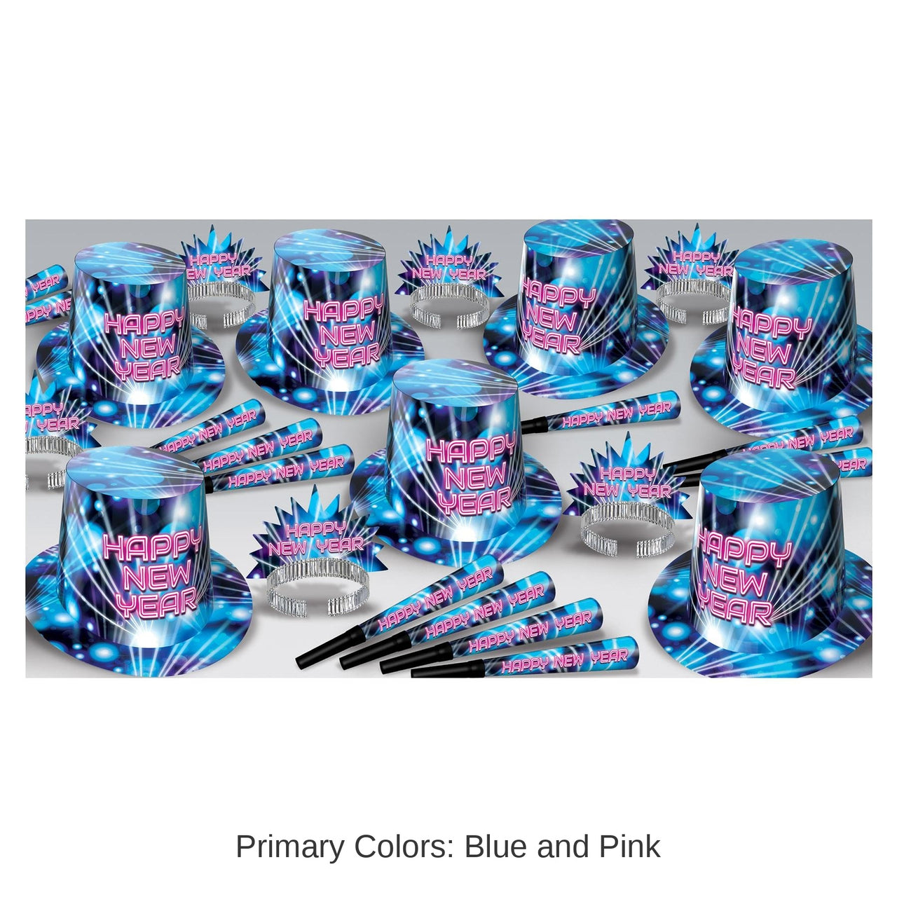 New Year's Rave Party Kit for 50 People