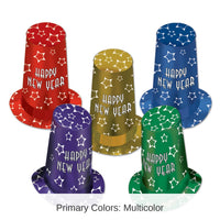 10 Pack Bulk New Year Super Hi-Hats