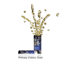 24 Pack Bulk New Year Confetti Bursts - gold