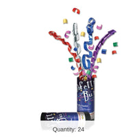 24 Pack Bulk New Year Confetti Bursts - multi-color
