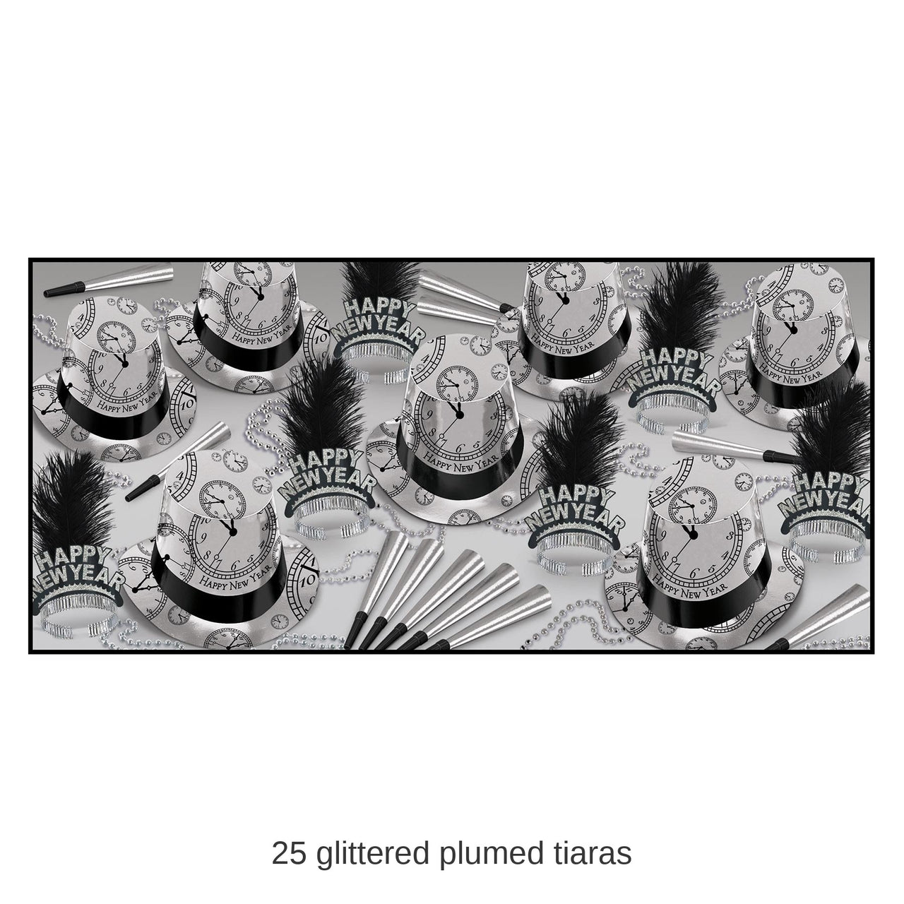 New Year's Eve Silver Times Assortment
