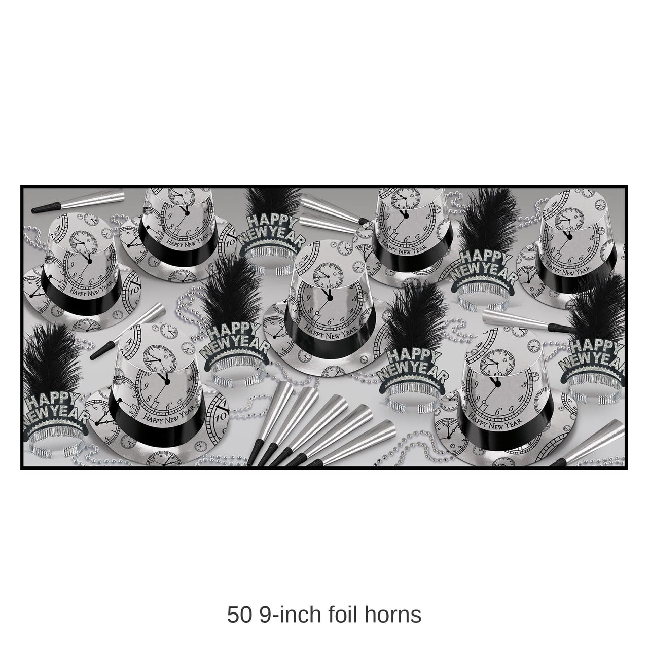 New Year's Eve Silver Times Assortment
