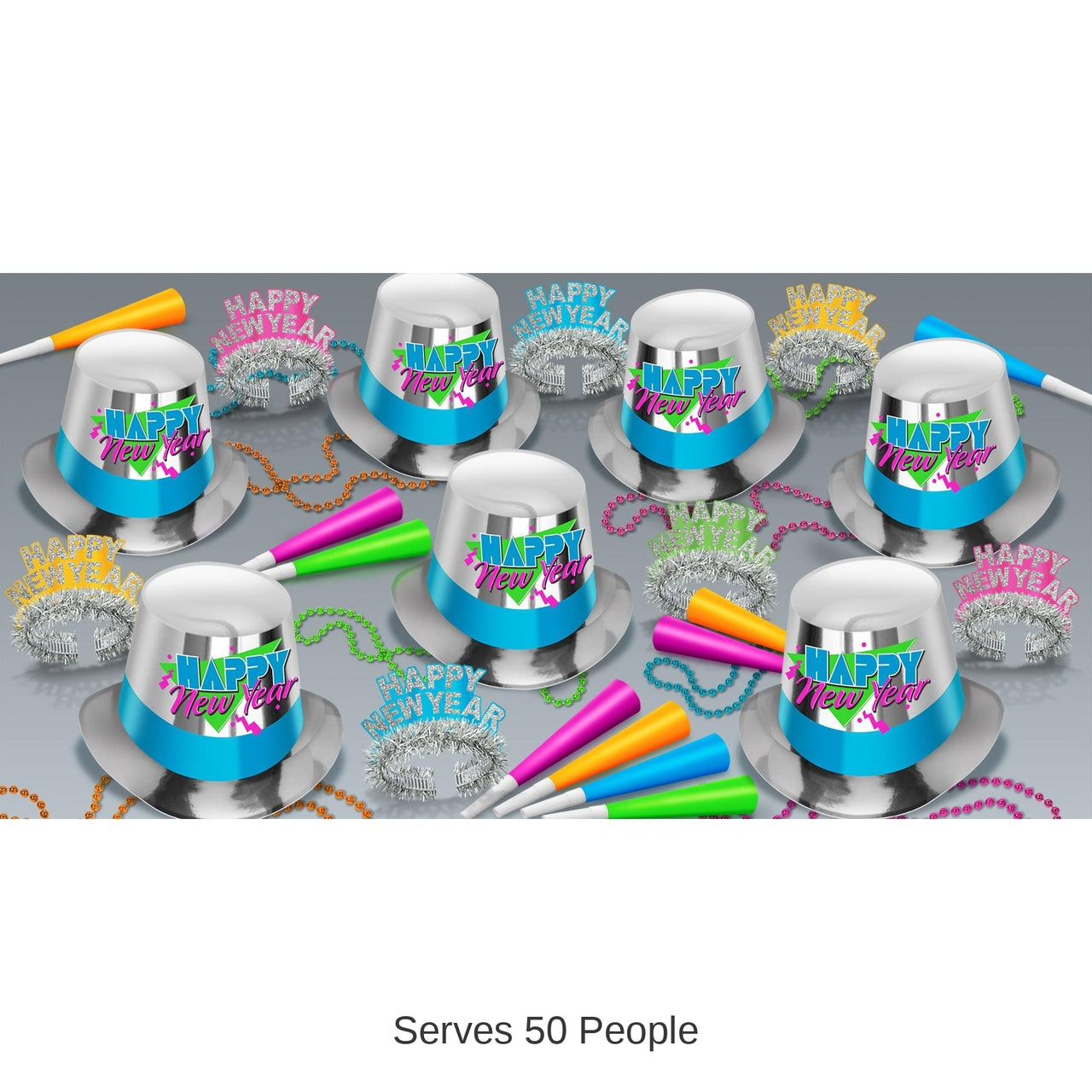 Totally 80's New Year's Eve Party Kit for 50 People