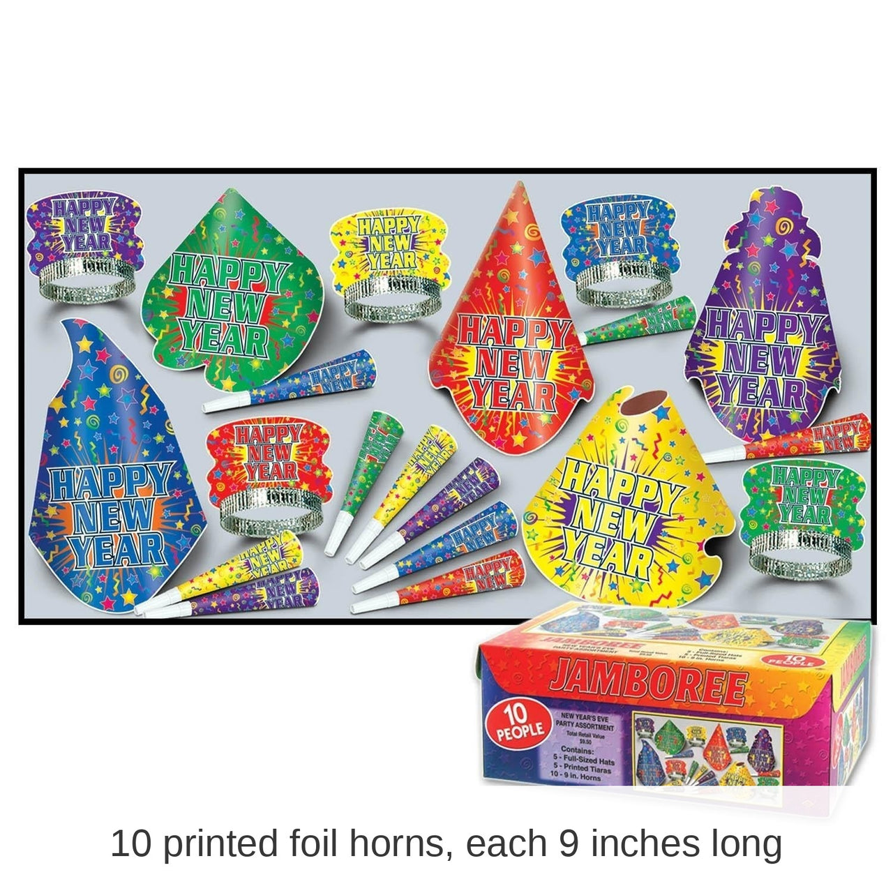 New Year's Eve Jamboree Party Kit for 10