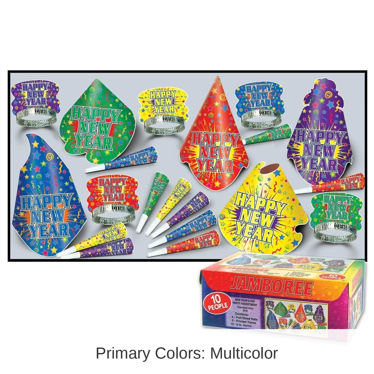 New Year's Eve Jamboree Party Kit for 10