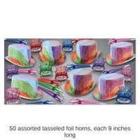 Classic New Year's Eve Party Kit for 50 People