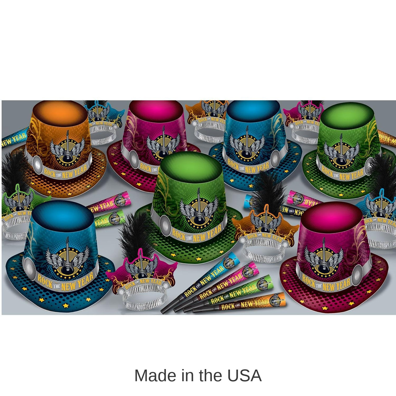 Rock The New Year New Year's Eve Party Kit for 50 People