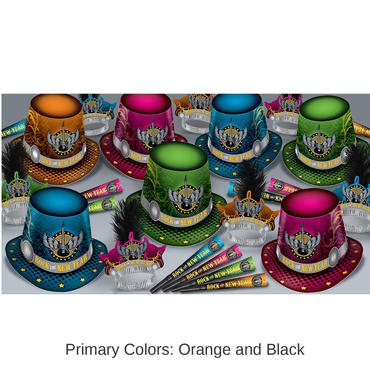 Rock The New Year New Year's Eve Party Kit for 50 People