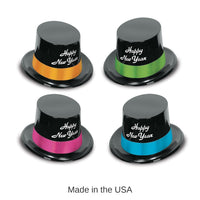 25 Pack Bulk New Year's Eve Neon Legacy Toppers