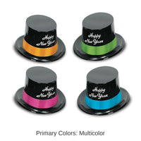 25 Pack Bulk New Year's Eve Neon Legacy Toppers