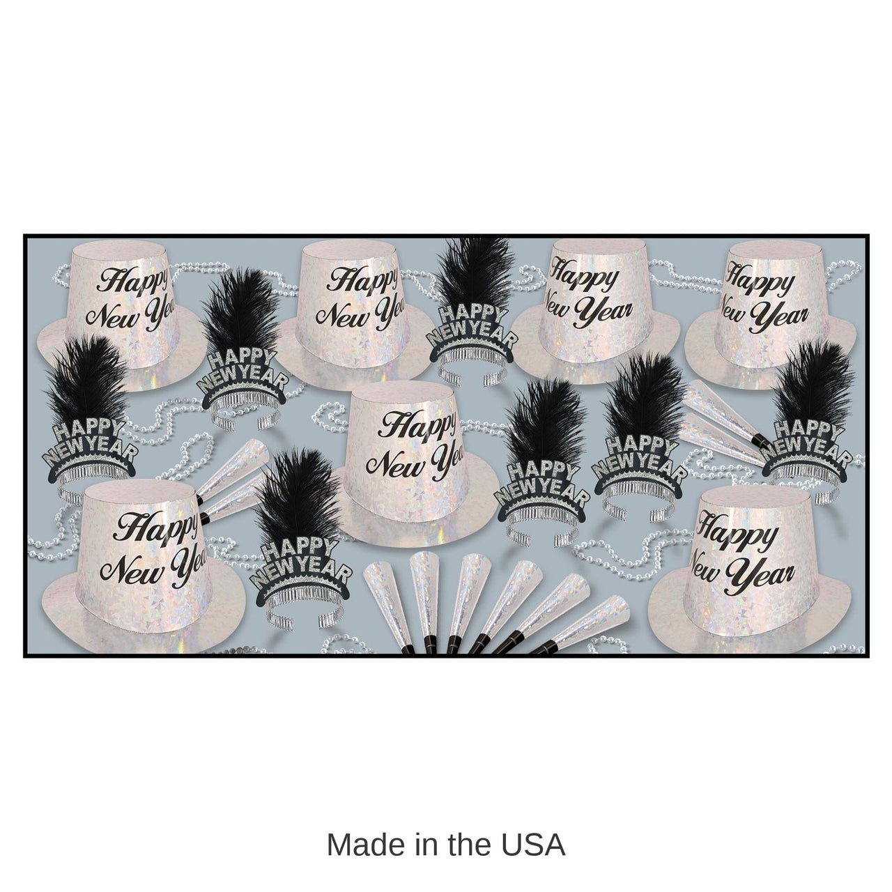 Diamond New Year's Eve Party Kit for 50 People