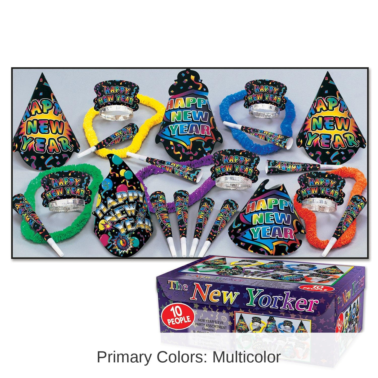 New Year's Eve New Yorker Party Kit for 10