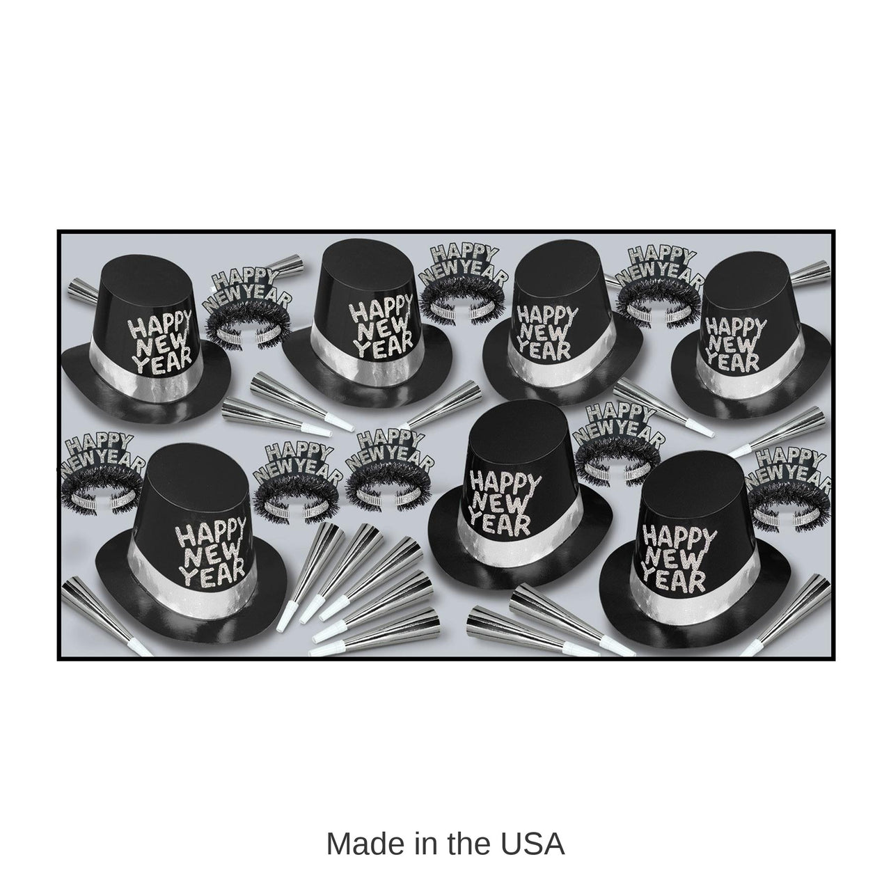 Black Tie New Year's Eve Party Kit for 50 People