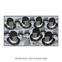 Black Tie New Year's Eve Party Kit for 50 People
