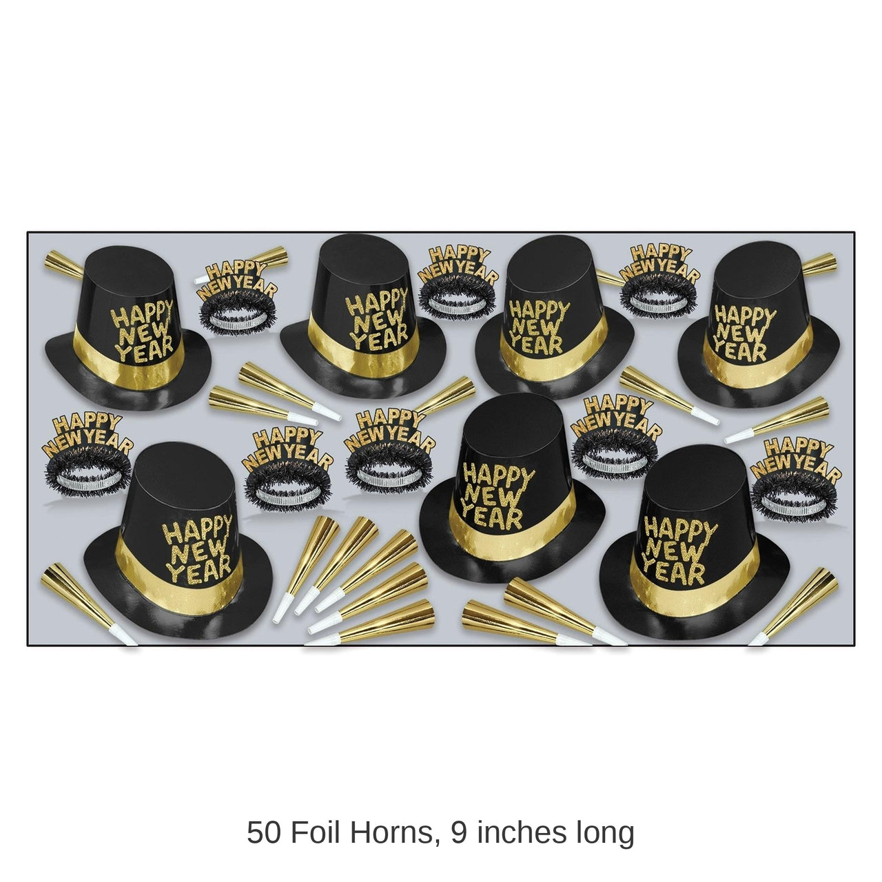 Manhattan New Year's Eve Party Kit for 50 People