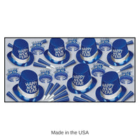 Blue Ice New Year's Eve Party Kit for 50 People