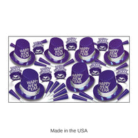 Purple Passion New Year's Eve Party Kit for 50 People