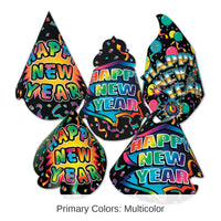 50 Pack Bulk New Yorker New Year's Eve Party Hats