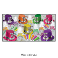 Fluorescent New Year's Eve Party Kit for 50 People