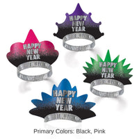 50 Pack Bulk New Year Resolution Tiara