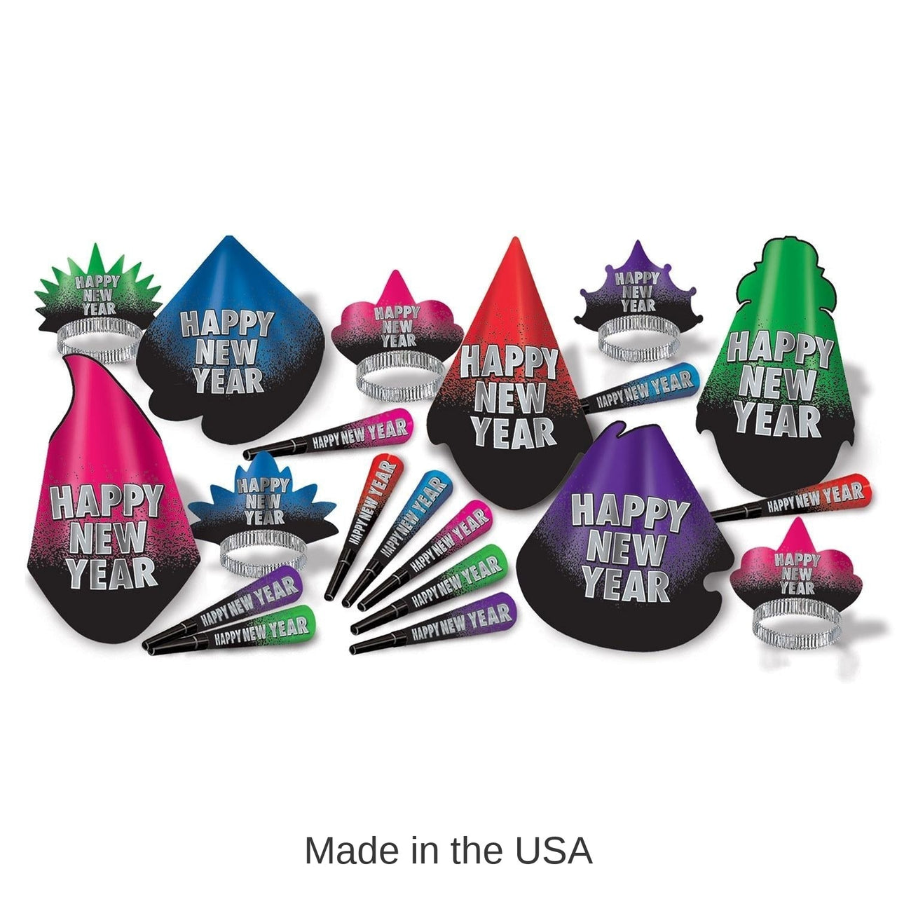 New Year Resolution New Year's Eve Party Kit for 50 People