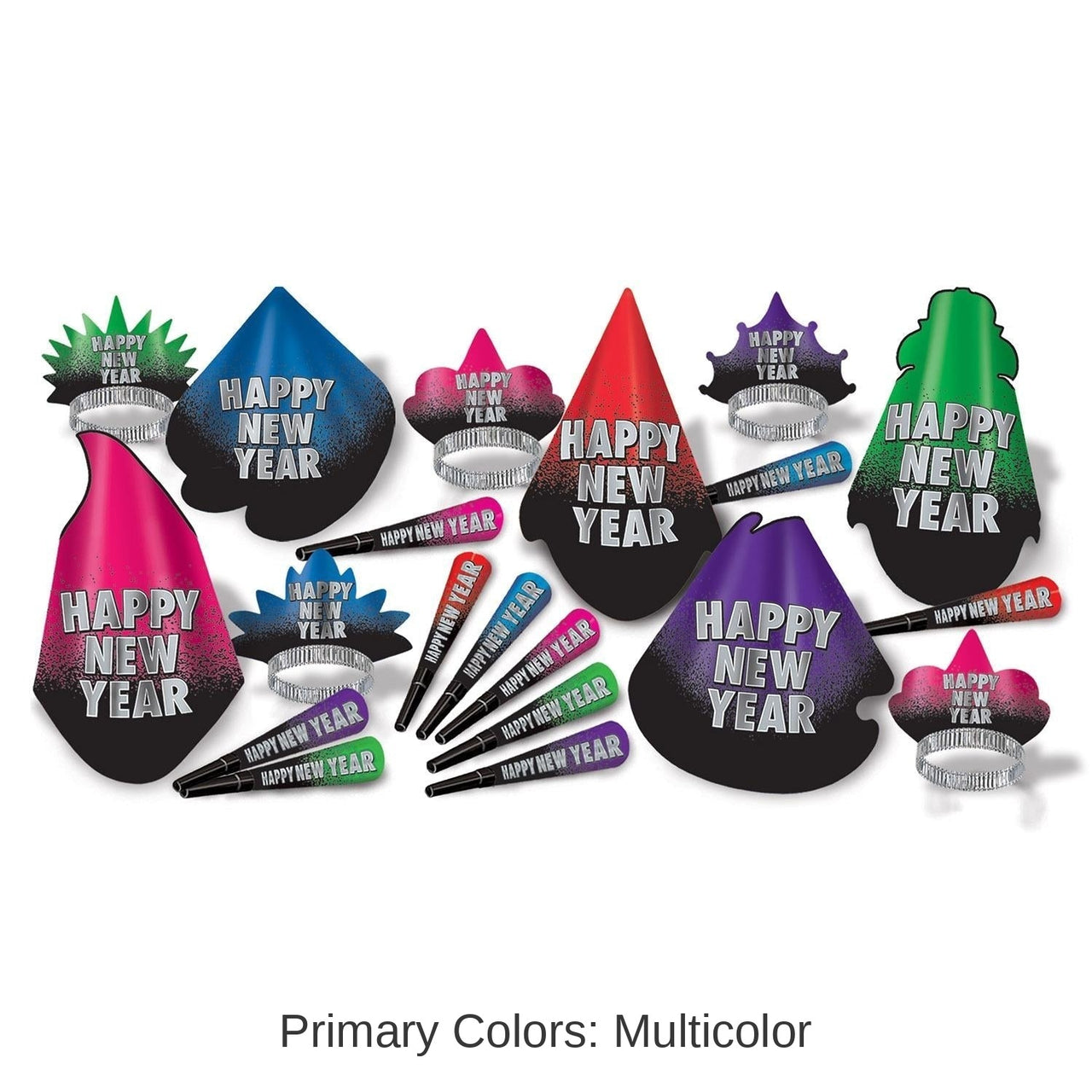 New Year Resolution New Year's Eve Party Kit for 50 People