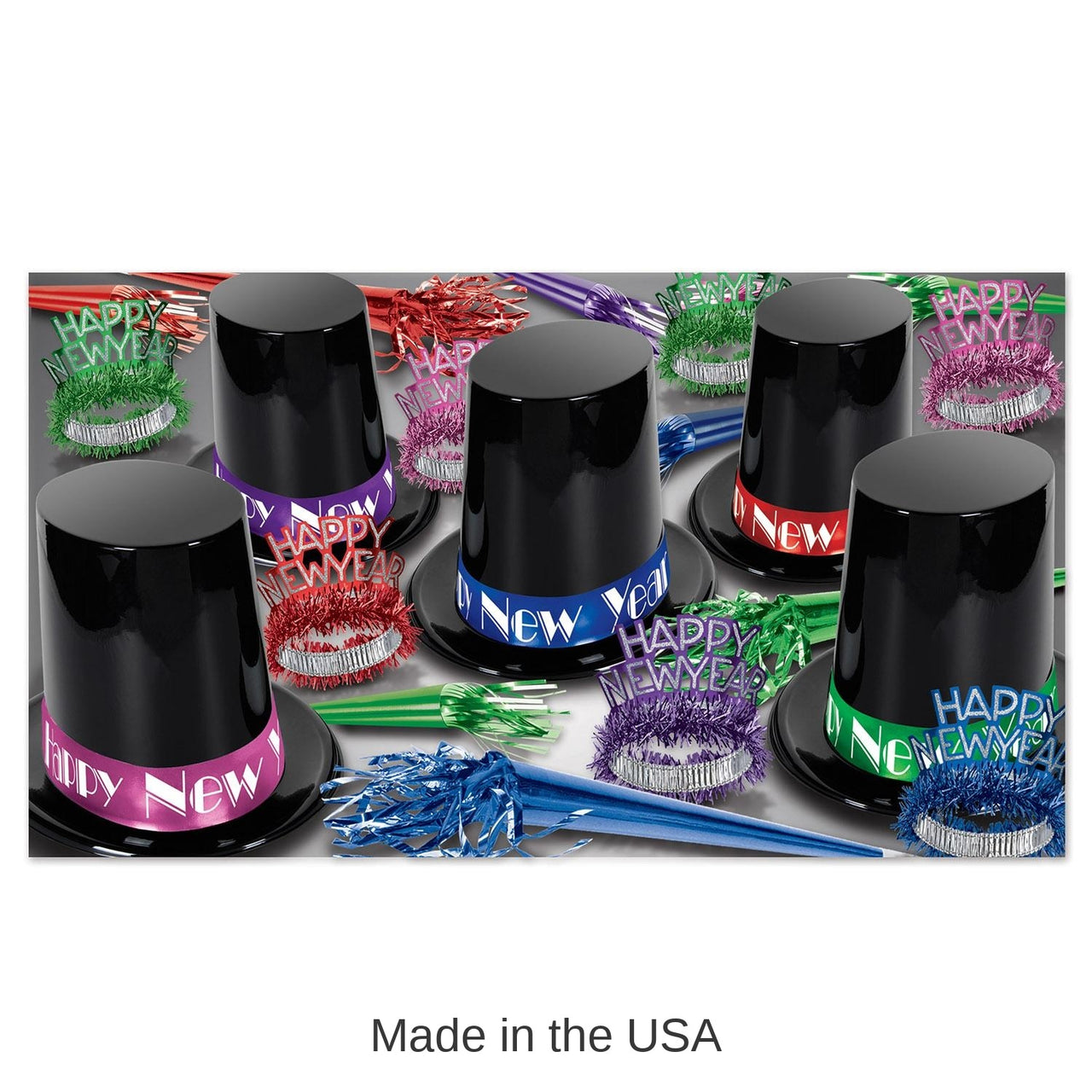 The Big Top Hat New Year's Eve Party Kit for 50 People