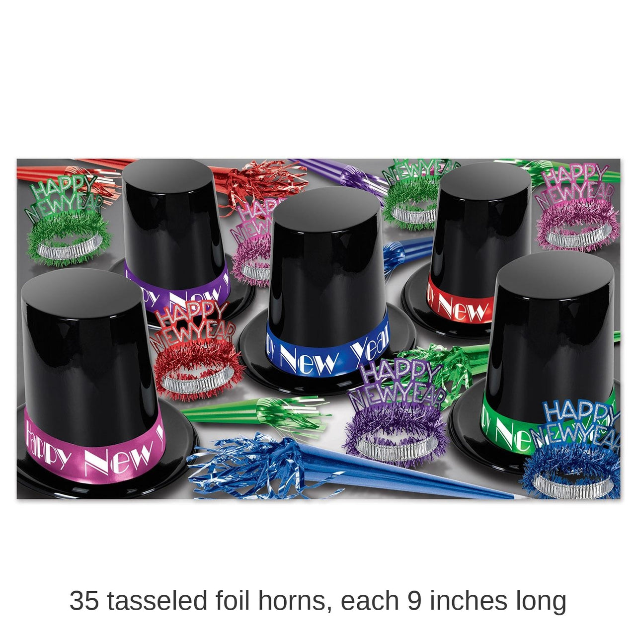 The Big Top Hat New Year's Eve Party Kit for 50 People