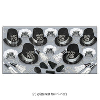 Tuxedo-Nite New Year's Eve Party Kit for 50 People
