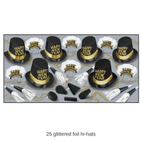 Midnite Hour New Year's Eve Party Kit for 50 People