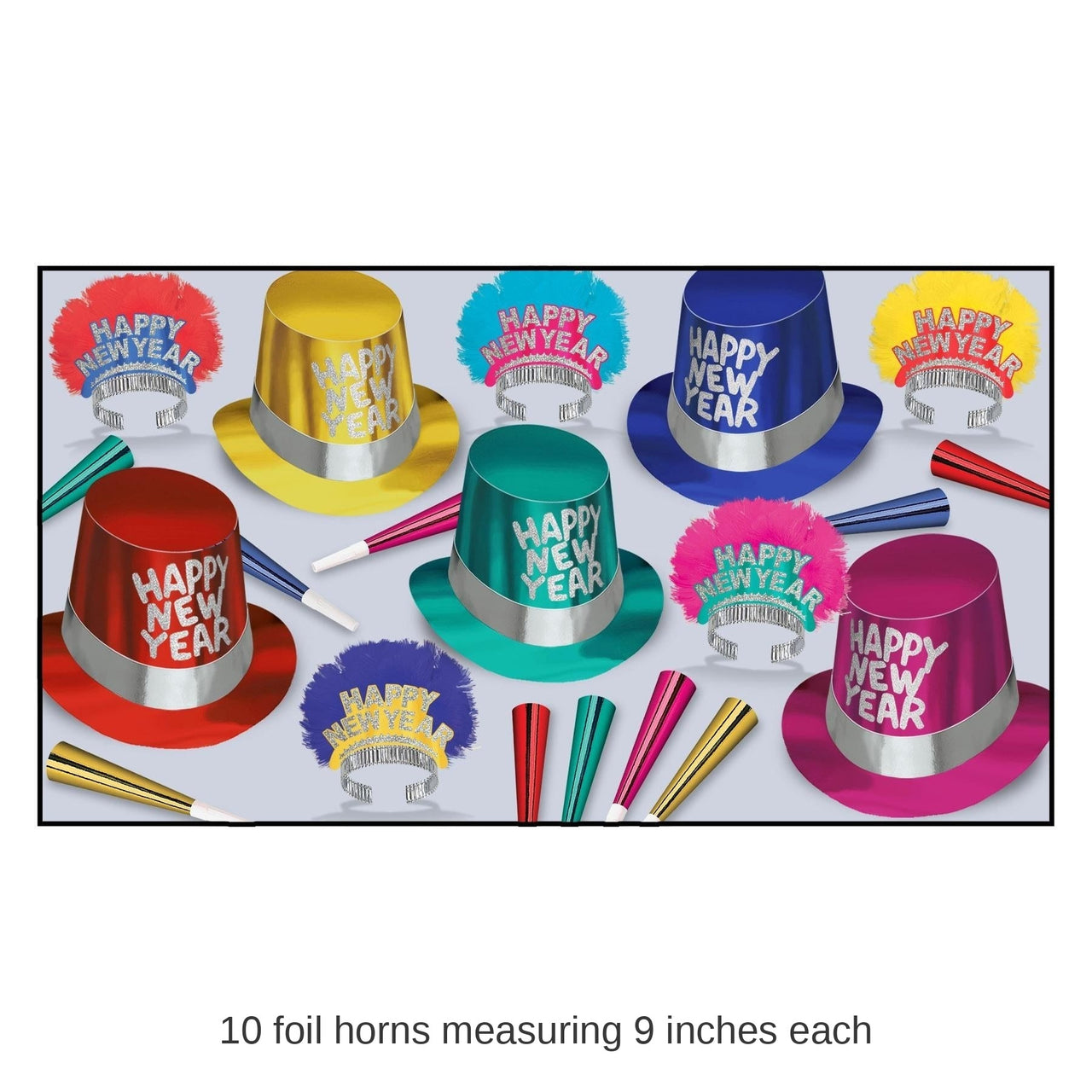 New Year's Eve Monte Carlo Party Kit for 10