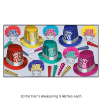 New Year's Eve Monte Carlo Party Kit for 10