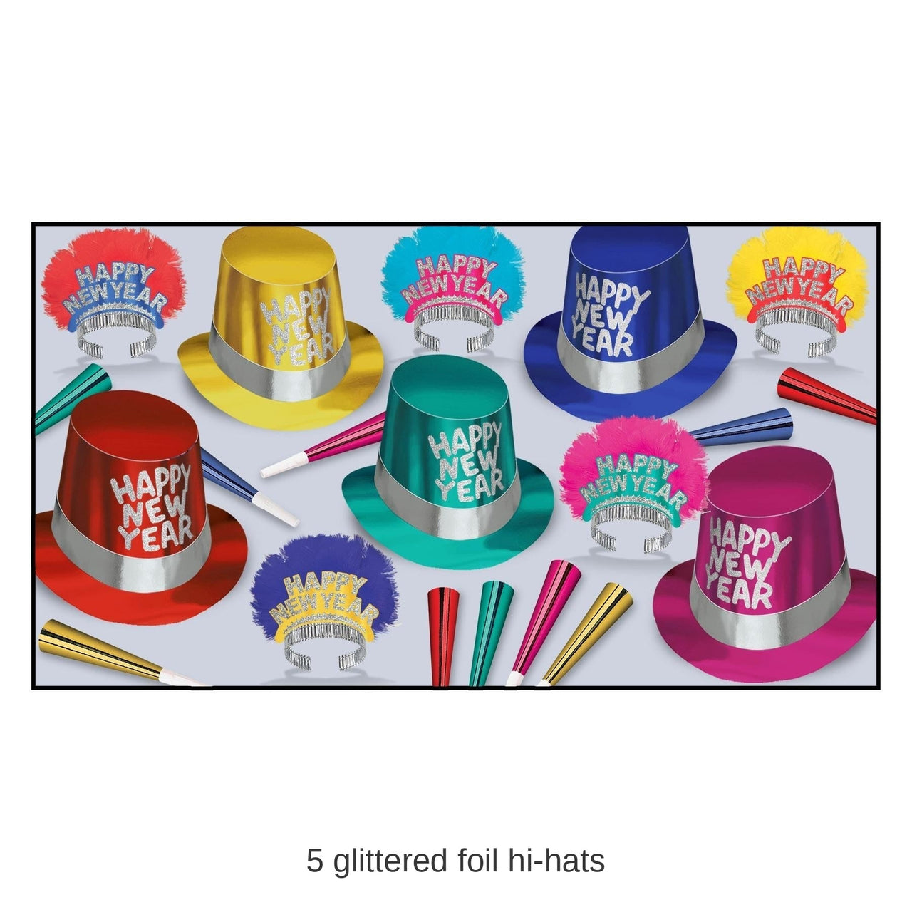 New Year's Eve Monte Carlo Party Kit for 10