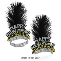 50 Pack Bulk Silver/Gold Cheers To The New Year Tiara