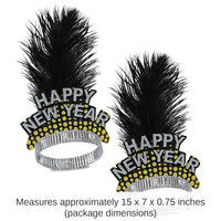 50 Pack Bulk Silver/Gold Cheers To The New Year Tiara