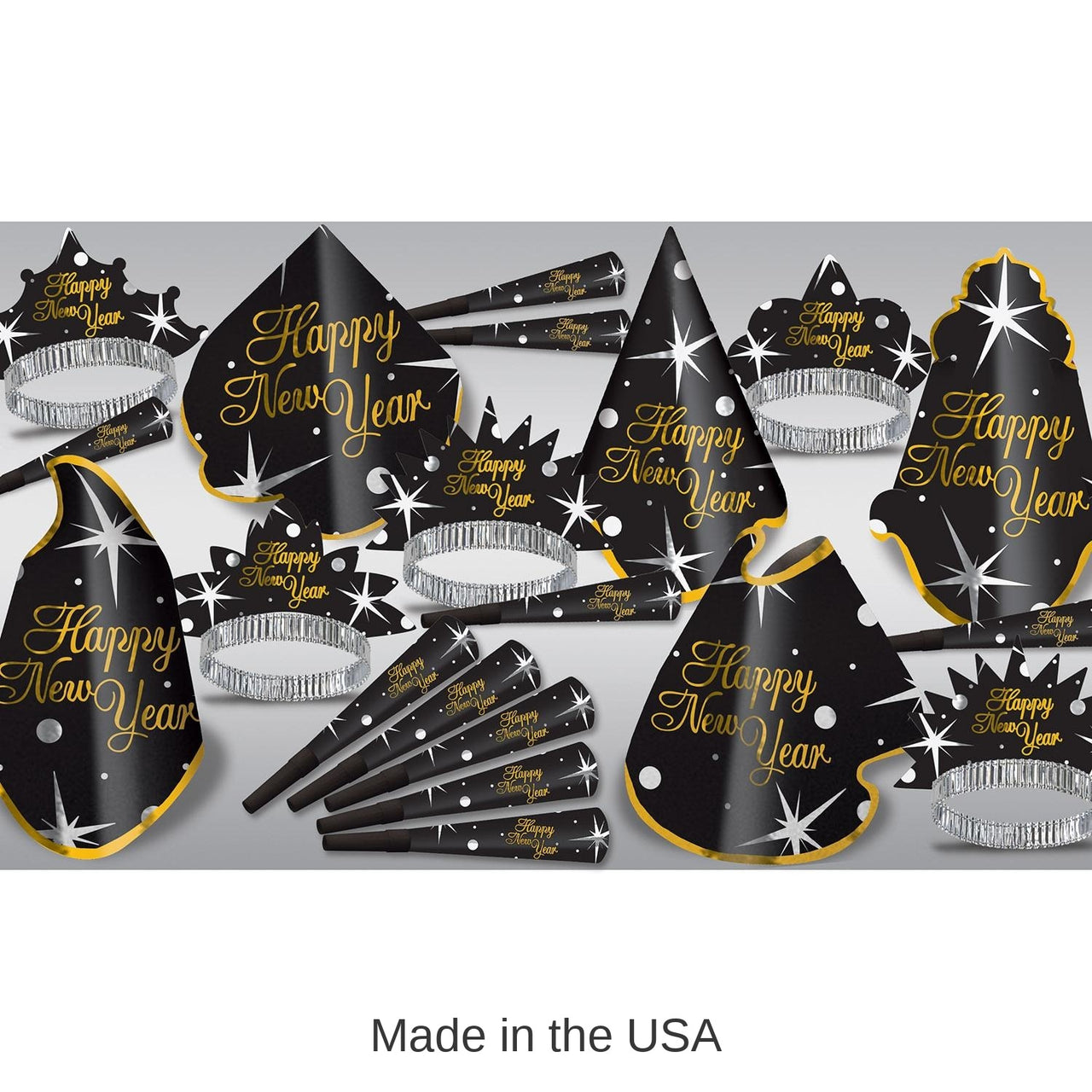 New Year's Eve Shimmer Party Kit for 10