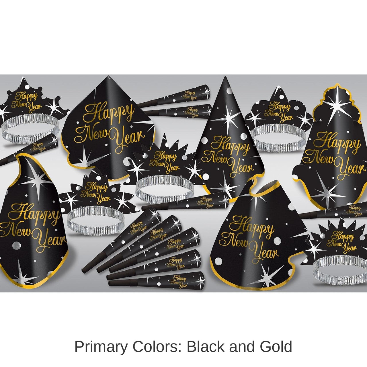 New Year's Eve Shimmer Party Kit for 10