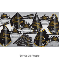 New Year's Eve Shimmer Party Kit for 10