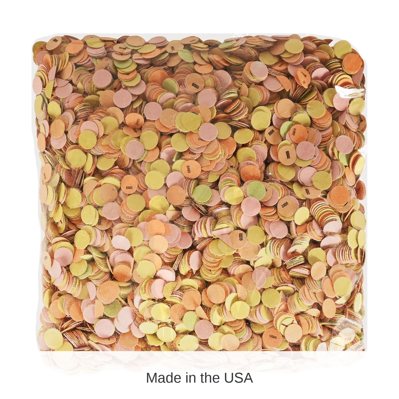 50 Pack Bulk Packaged Confetti (2 Oz/Pkg)