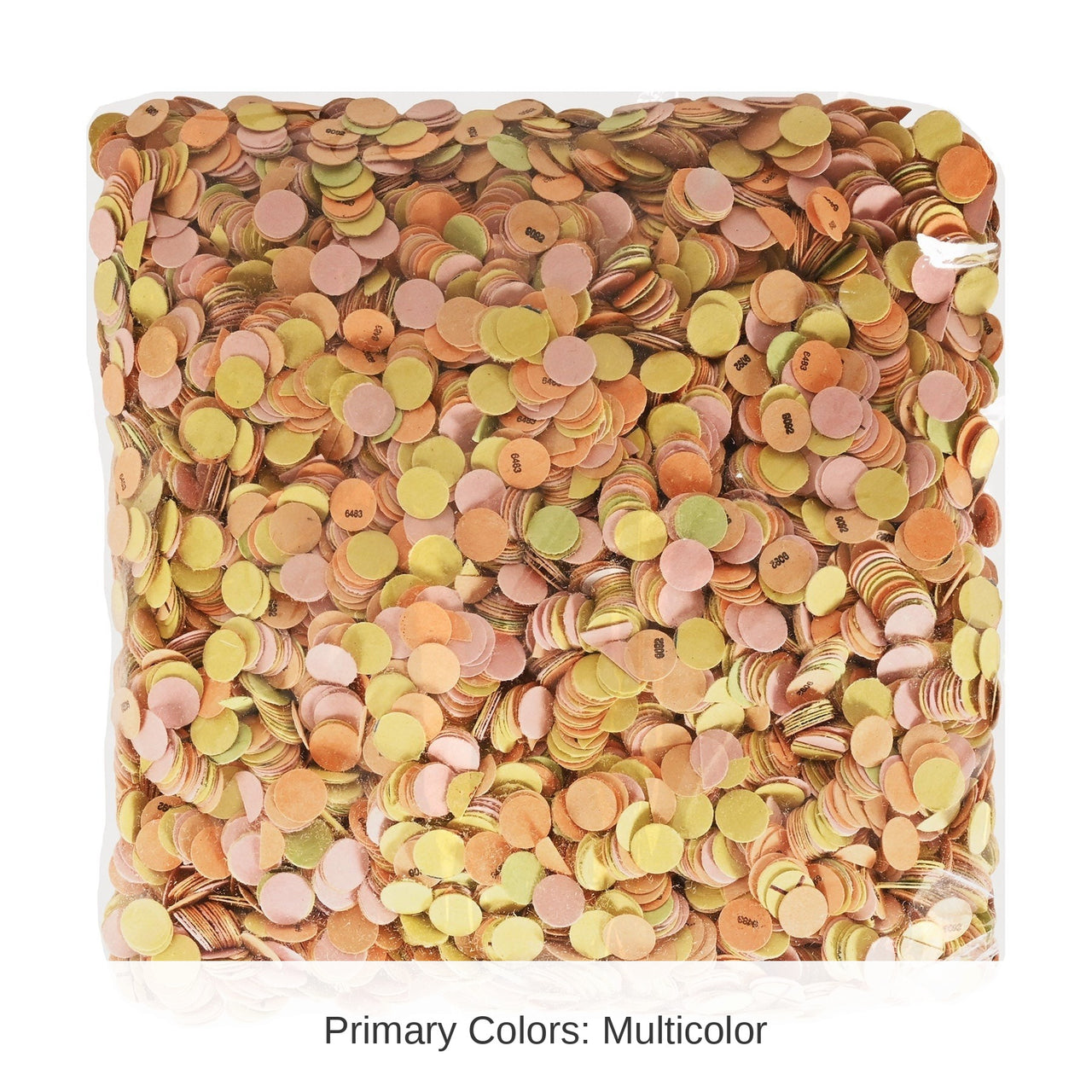 50 Pack Bulk Packaged Confetti (2 Oz/Pkg)