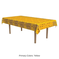 12 Pack Bulk Metallic Happy New Year Tablecover