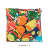 25 Packages Bulk New Year's Eve Packaged Arcade Confetti (8 Oz per Pack)