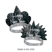 50 Pack Bulk New Year's Eve Sparkling Silver Tiara