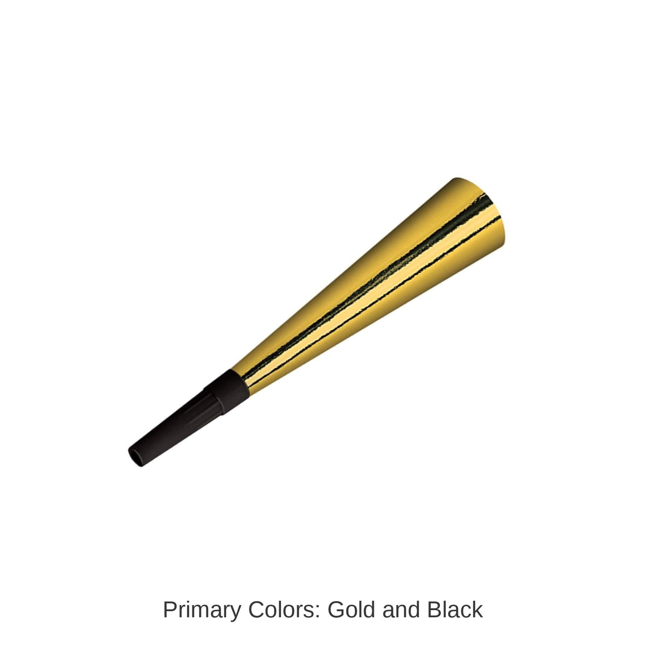 100 Pack Bulk Sparkling Gold New Years Party Horns
